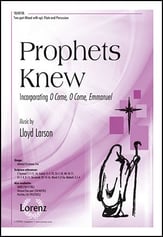 Prophets Knew Two-Part Mixed choral sheet music cover